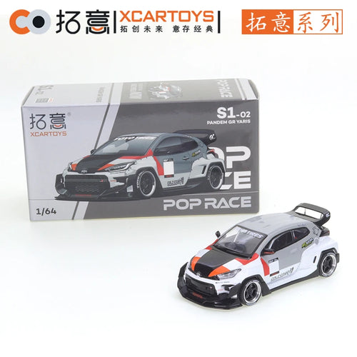 XCARTOYS POP RACE 1/64 SKYLINE GT-R V8 NSX GT3 EVA01 GR YARIS 992