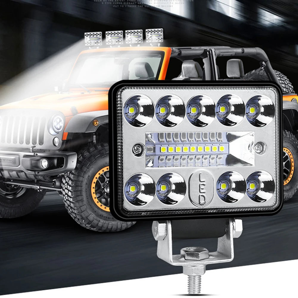 3 Inch LED Light Bar 54W 18LEDs 2800LM 6000K Super Bright Triple Row