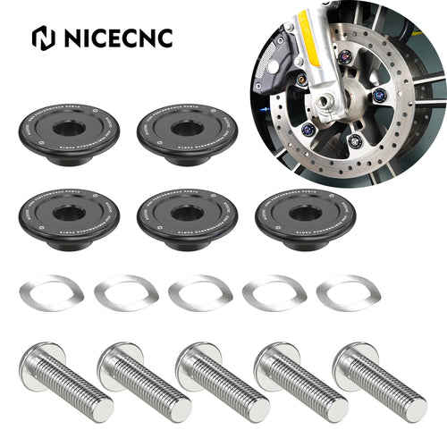 Replace 41500018 Motorcycle Front Brake Disc Rotor Bolts Kit for