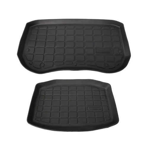 TPE Pad Front Rear Mat For Tesla Model Y 2019-2023 Model 3 2021-2023