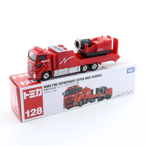 TAKARA TOMY Alloy Car Model TOMY Fire Truck Crane Mercedes-Benz Bus