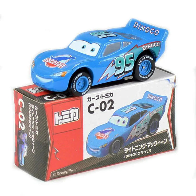 TAKARA TOMY TOMICA Cars Lightning Mcqueen Mater Dinoco 43 95 Alloy