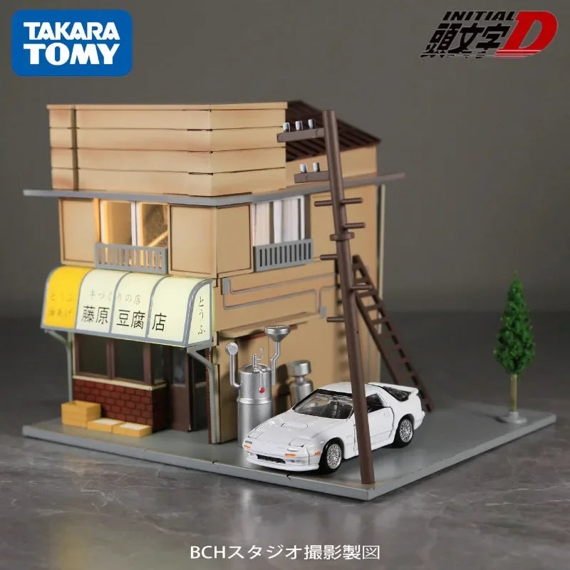 TAKARA TOMY first text D Ryosuke Takahashi FC Mazda RX-7 alloy car