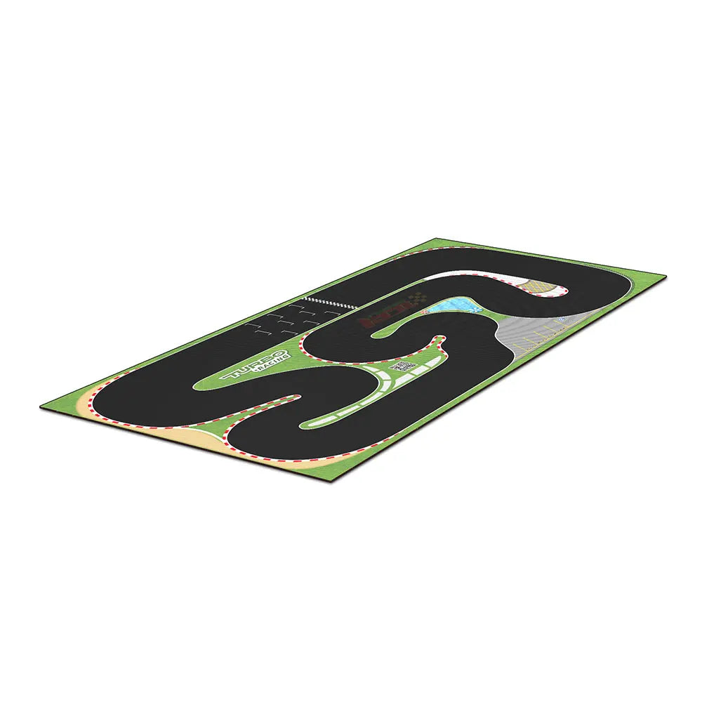 90x160 CM Plastic Rubber Spare Race Track Scene Mat Vehicles Model