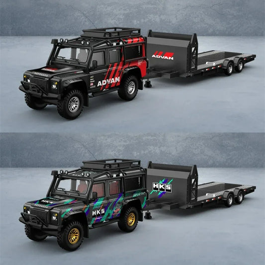 **Pre-Order** Time Micro 1:64 Land Rover Defender ADVAN / HKS