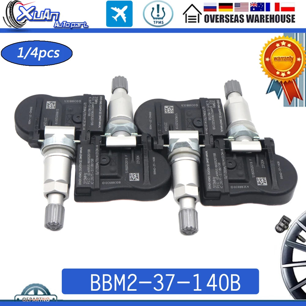 BBM2-37-140B Tire Pressure Sensor Monitor System TPMS For Mazda 2 3 5