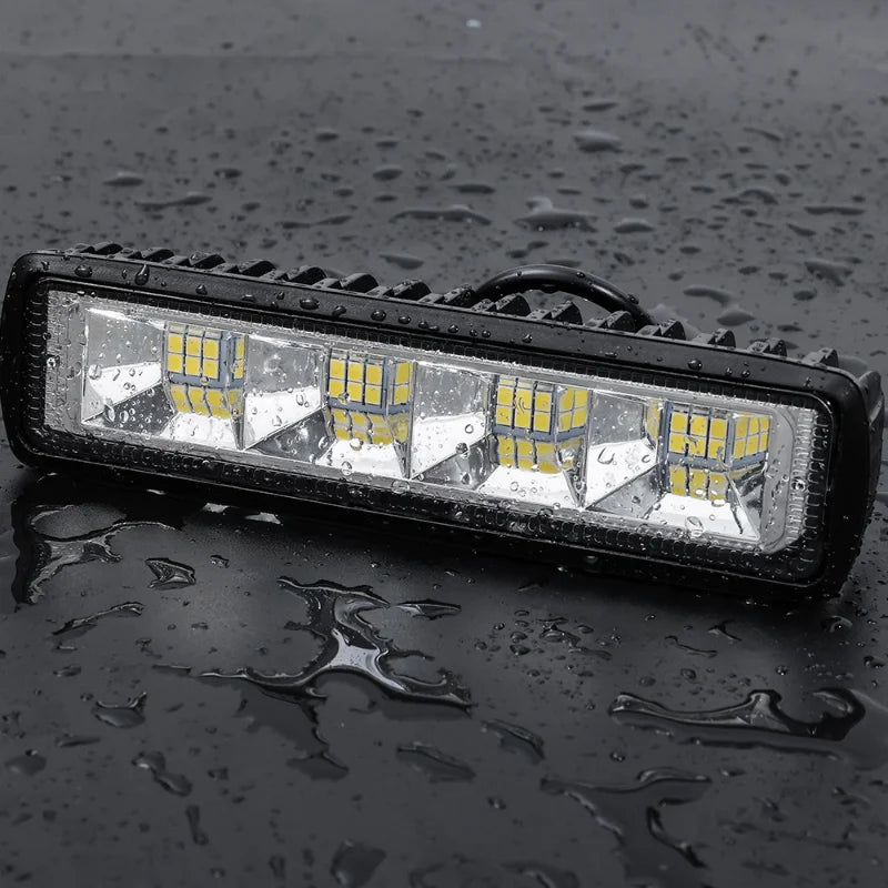 18W Car Working Light Bar 6LED Car Lights LED Lamp Beads Auto