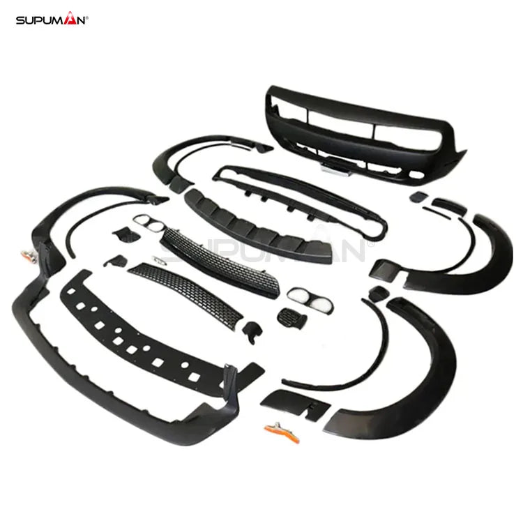 SUPUMAN ABS Performance Front bumper with fender flare kit for dodge