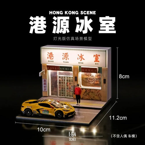 1: 64 Miniature Convenience Store Supermarket Architectural Scene