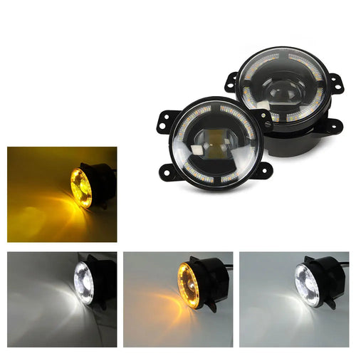 4 inch Fog Lights Front Bumper Suitable for JEEP Wrangler JK TJ