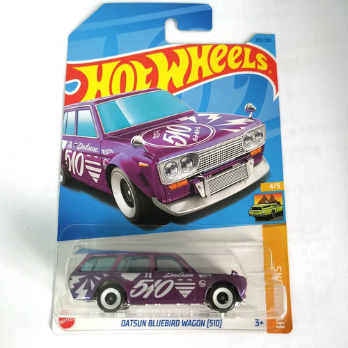 2023-235 Hot Wheels Cars DATSUN BLUEBIRD WAGON 510 1/64 Metal Die-cast