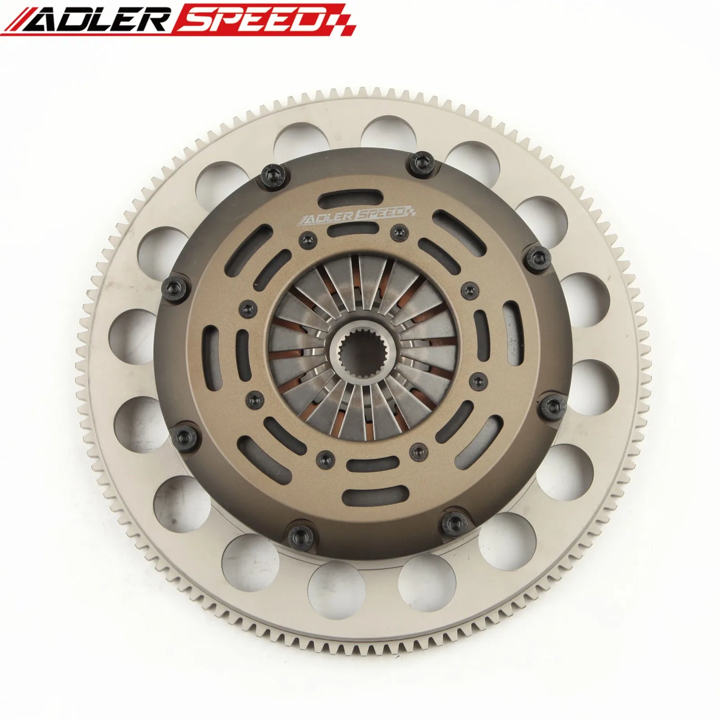 ADLERSPEED RACING CLUTCH TRIPLE DISC + FLYWHEEL KIT FOR 89-1999 NISSAN