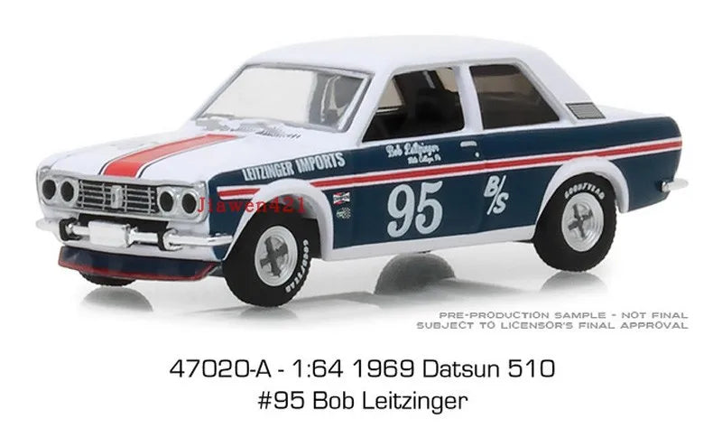 1: 64 Tokyo torque 1969 Datsun 510 # 95  Diecast Metal Alloy Model Car