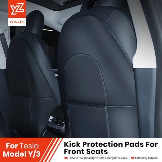 YZ For Tesla Model 3 Model Y Front Seat Child Anti-kick Pads For TESLA