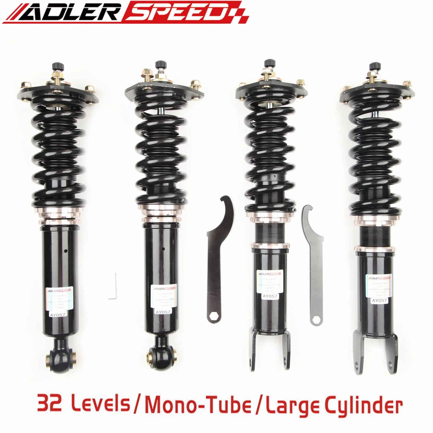 ADLERSPEED 32 Levels Mono Tube Coilovers Suspension Kit For Lexus