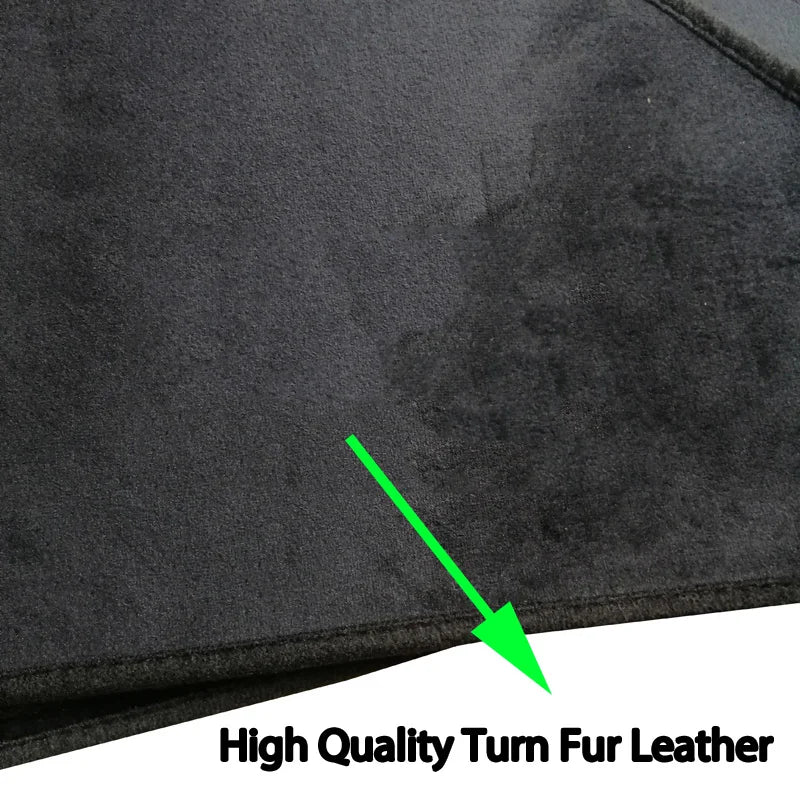 2024 For Tesla Model 3 Highland Turn Fur Suede Seat Back Anti Kick