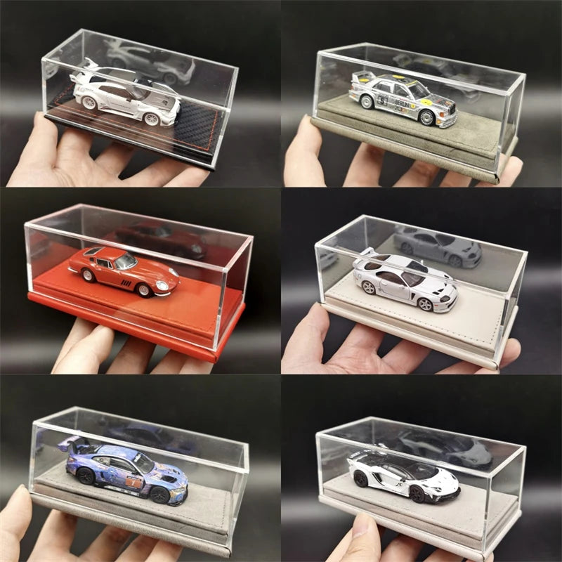 1/64 Model Car Display Case Box Acrylic High Grade Thickening