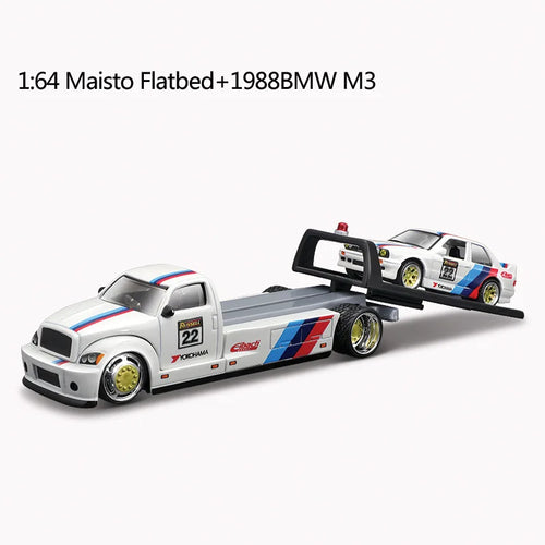 1:64 Maisto Trailer Series Premium Products Alloy Car Model Car Model