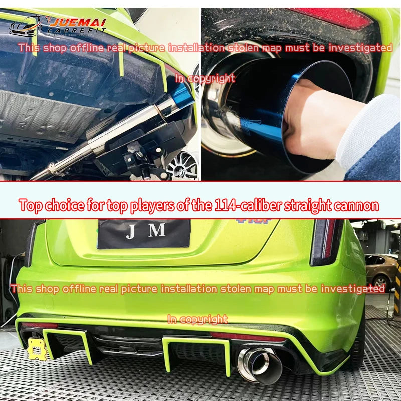 114mm Car Exhaust Pipe HKS Muffler Tail Pipe Universal High Quality