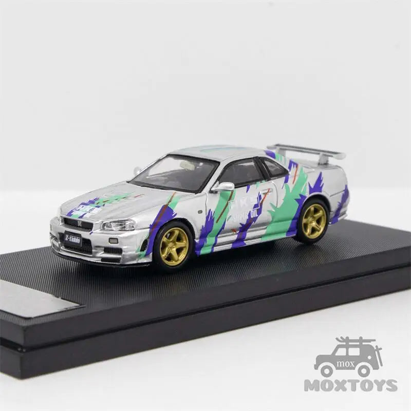 Stance Hunters SH 1:64 Nissan Skyline R34 GTR Z Tune Nismo Diecast