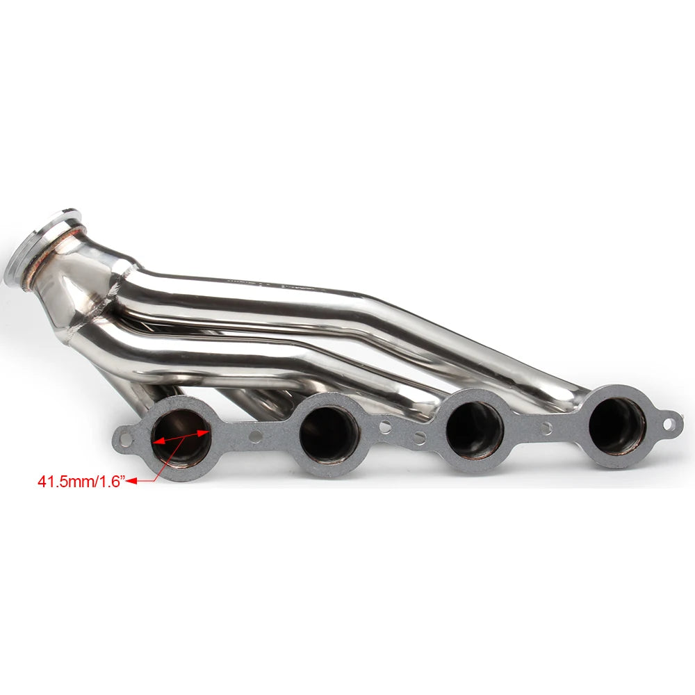 Stainless Stell Turbo Exhaust Conversion Swap Header Manifold Kit For