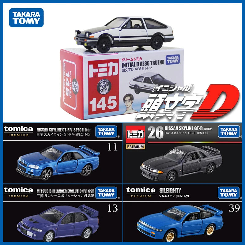 Takara Tomy Tomica 1/64 Initial D Collection Trueno Diecast Sports Car