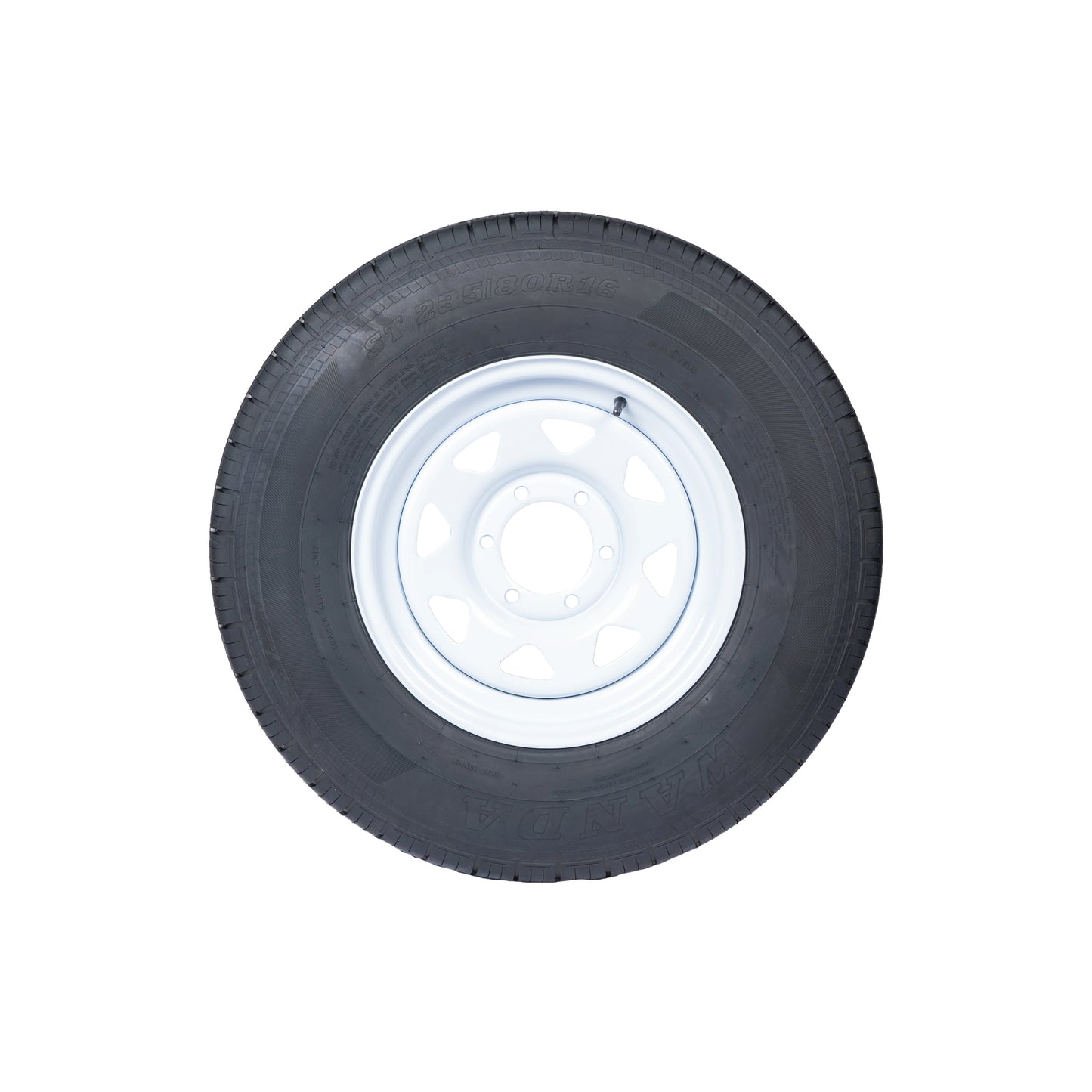 ST 235/80R16 Trailer Tires with White Spoke Wheel China Tyres Supplier