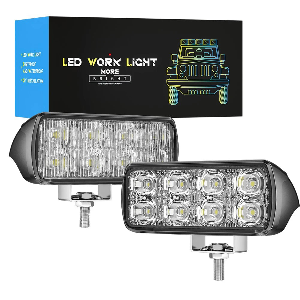 9-30V Led Work Light Bar Floodlight&Spotlighting 24W Work Light