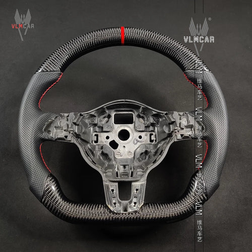 VLMCAR-Private Custom Carbon Fiber Steering Wheel for Volkswagen Golf