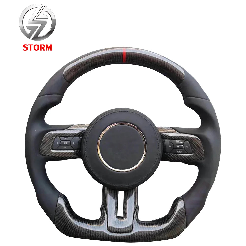 Wholesale custom car racing steering wheel for Ford mustang 2015