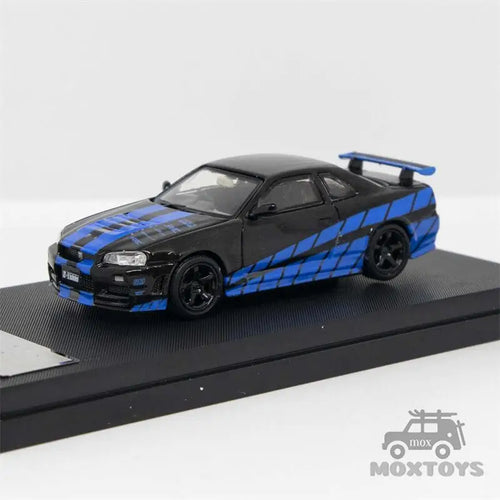 Stance Hunters SH 1:64 Nissan Skyline R34 GTR Z Tune Nismo Diecast