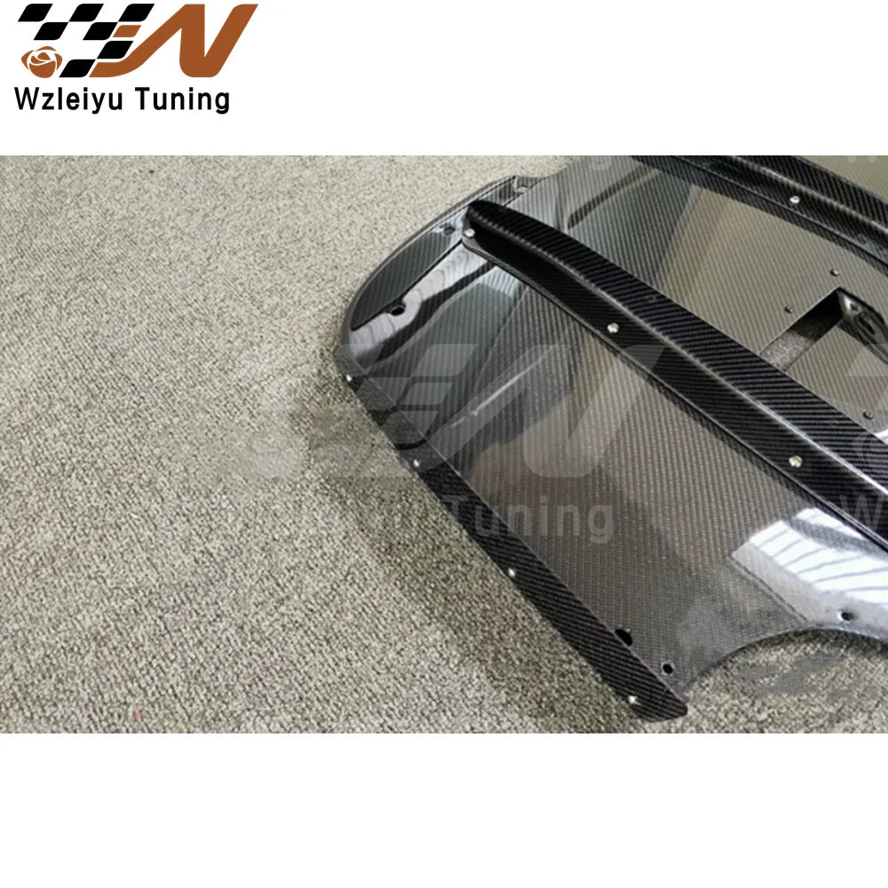 VS Style Carbon Fiber Rear Bumper Diffuser Fit For BMW E46 M3 99-06