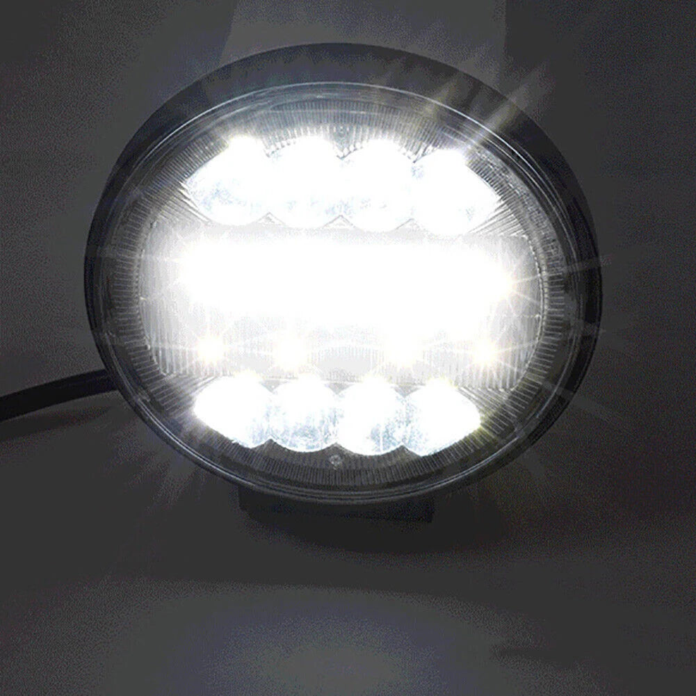 6000K IP67 72W Round Working DRL Fog Spot Light for Car Truck Off-road