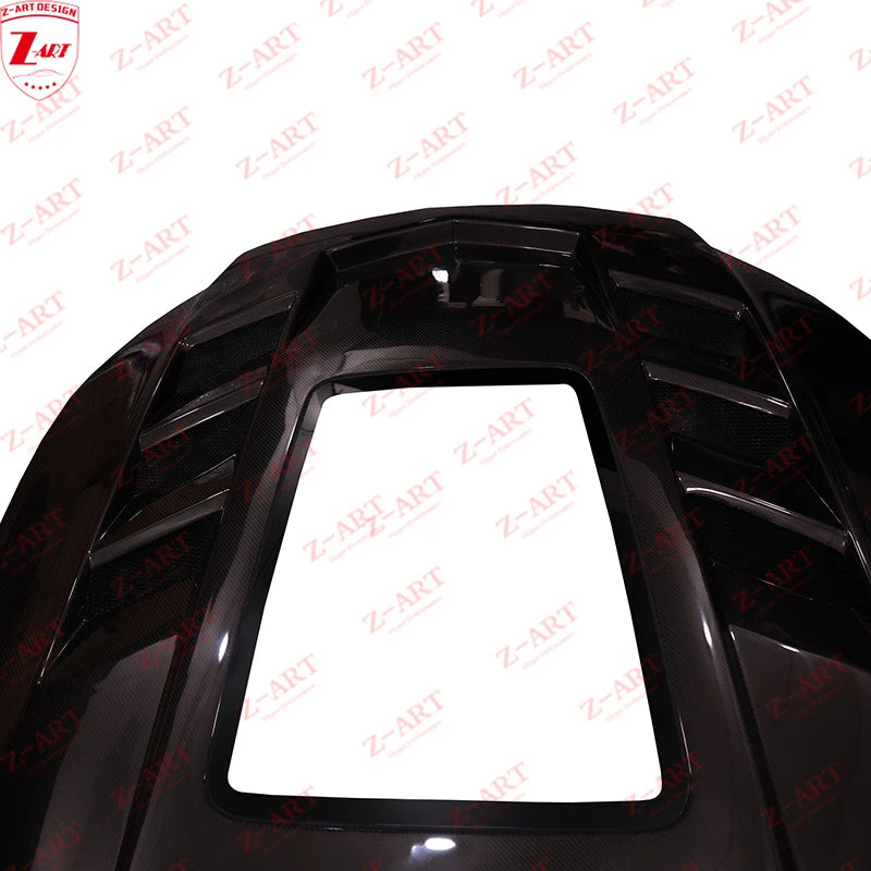 Z-ART Carbon Engine Hood for Mustang Carbon Fiber Engine Bonnet for