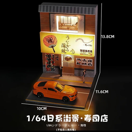 1: 64 Miniature Convenience Store Supermarket Architectural Scene