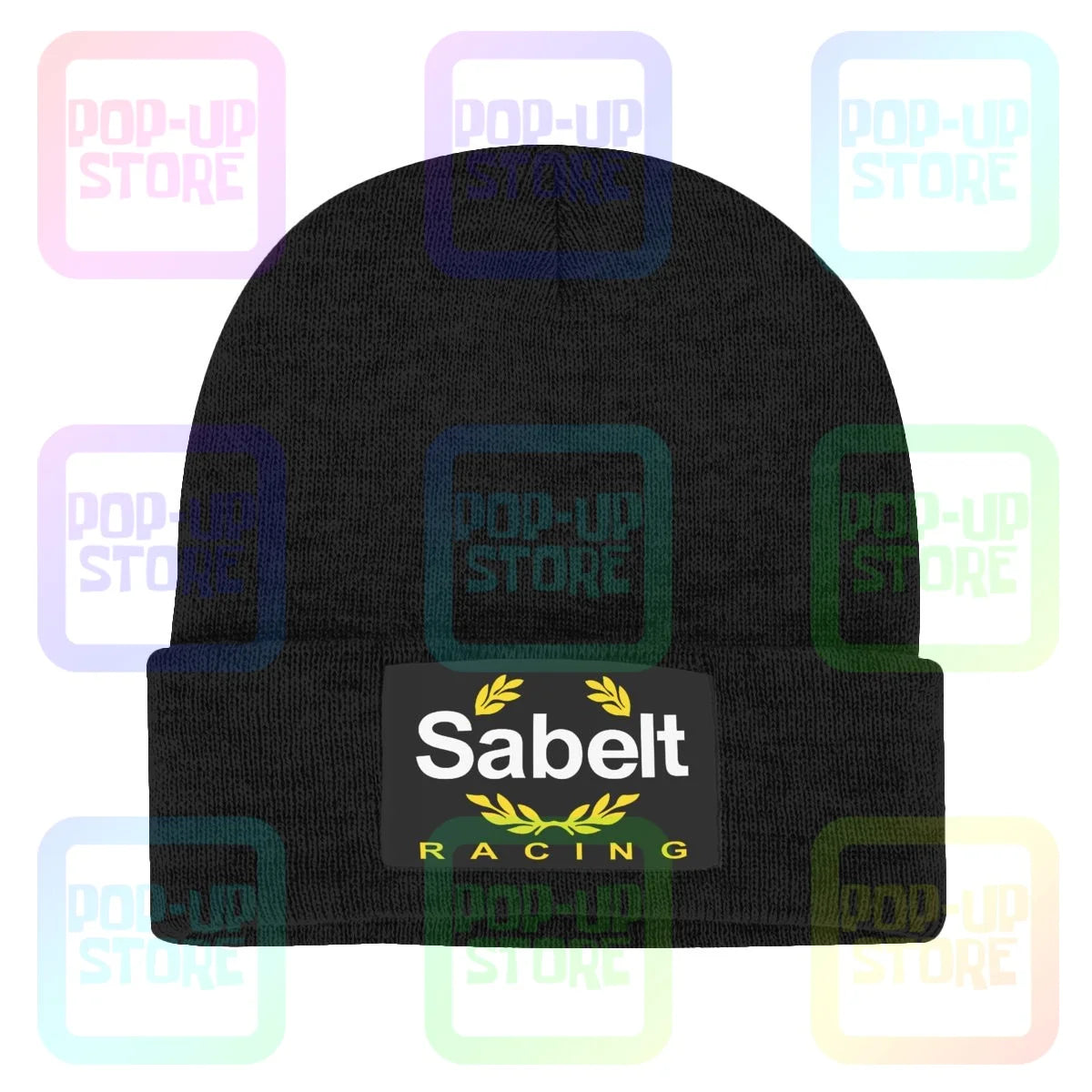 Sabelt Racing Logo 01 Knitted Beanie Hat Beanies Cap Casual Vintage