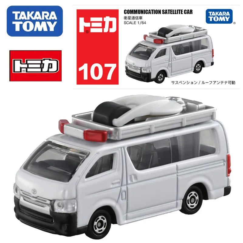 TAKARA TOMY Tomica Hiace Satellite Communication Car Scale 1/64 Mini