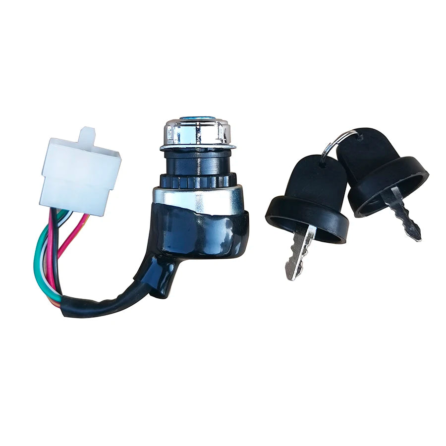 5 Pin 5 Wires Motorcycle Ignition Start Key Switch for 50CC 110CC