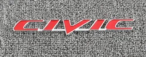 1X 3D VTEC iVTEC Metal Emblem Badge Decals Car Sticker for Honda cb400