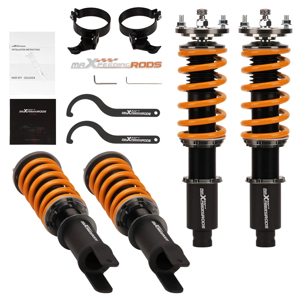 24 Way Coilover Shock Kit for Honda CR-X 1988-1991 ED EE EF Rear fork