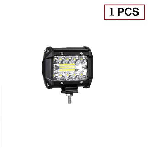 60W LED Work Light Bars 4Inch Spotlight Waterproof Driving Fog Light