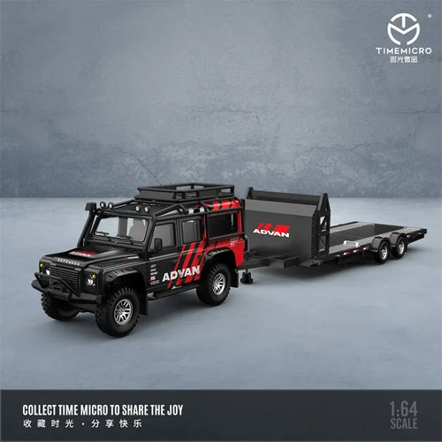 **Pre-Order** Time Micro 1:64 Land Rover Defender ADVAN / HKS