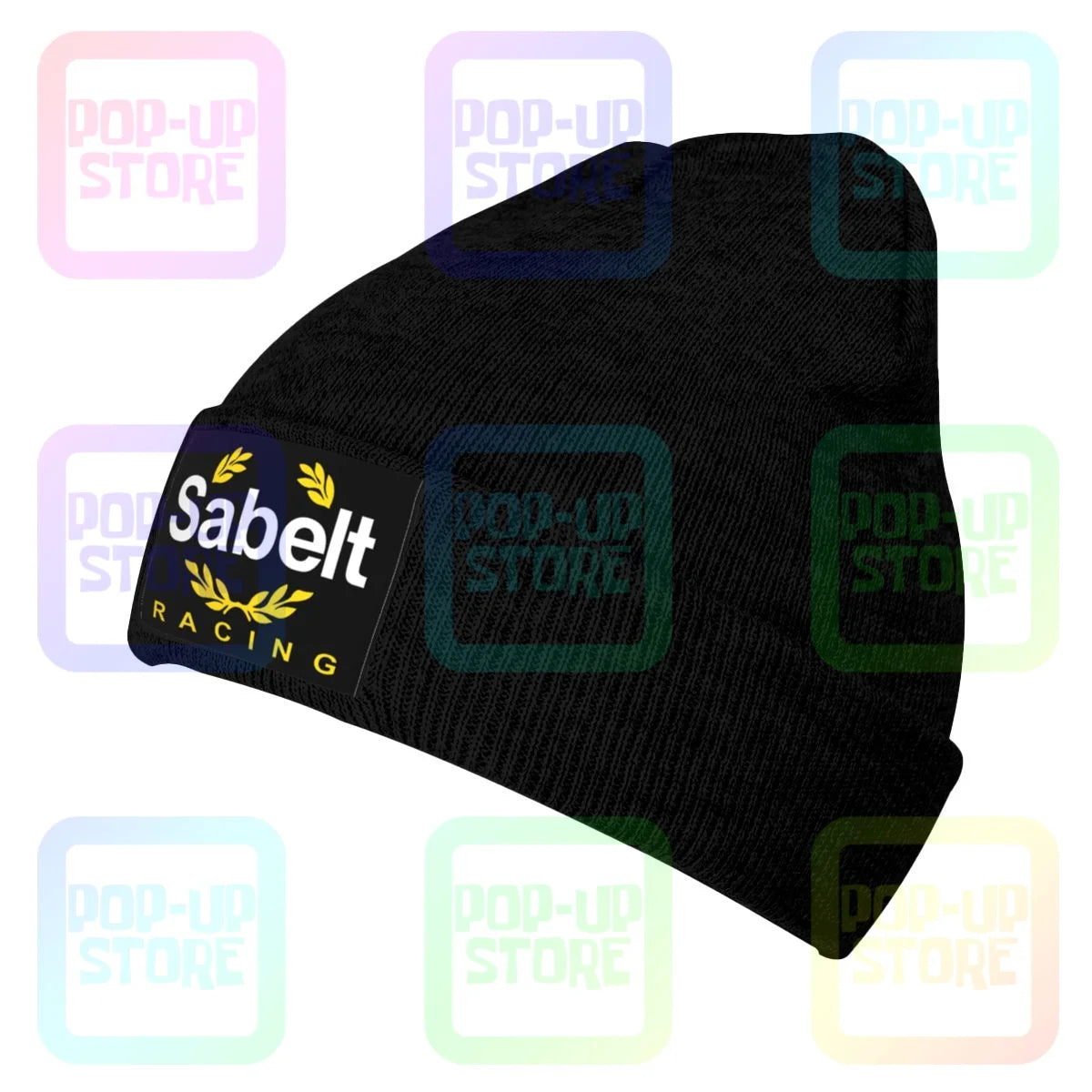 Sabelt Racing Logo 01 Knitted Beanie Hat Beanies Cap Casual Vintage