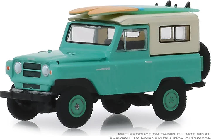 1: 64 1969 Nissan Patrol w Surf Hobby Shop 7 Nissan Jeep  Diecast