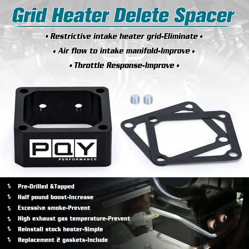 LIZHI - Intake Grid Heater Delete Spacer Air Intake Grille Heater