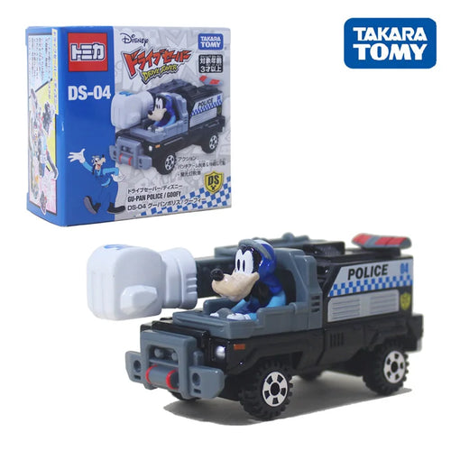 TAKARA TOMY Alloy Car Model Disney Police Car DS Series Michini Donald