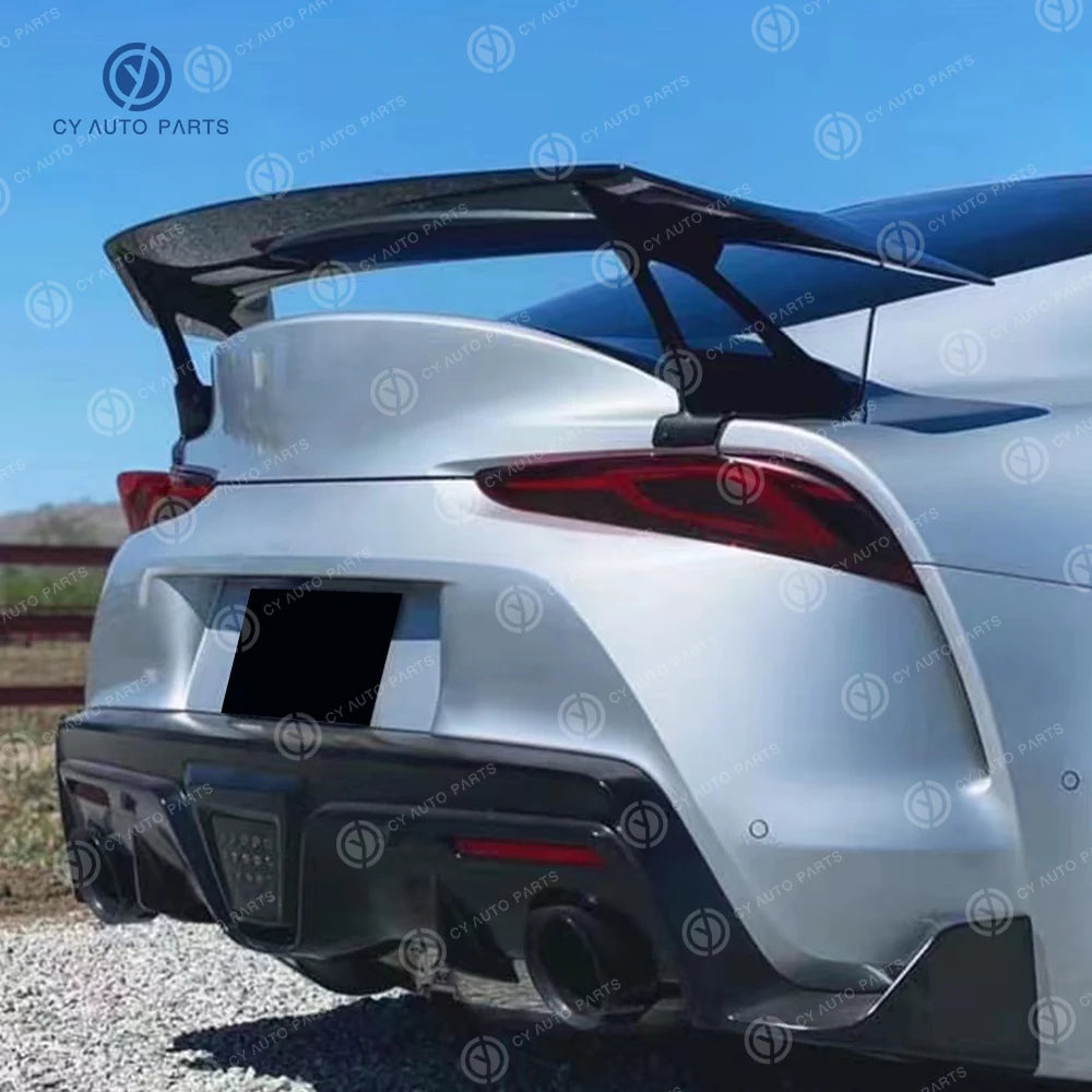 Supra A90 A91 MK5 Spoiler Wing Carbon Fiber Rear Trunk High Wing