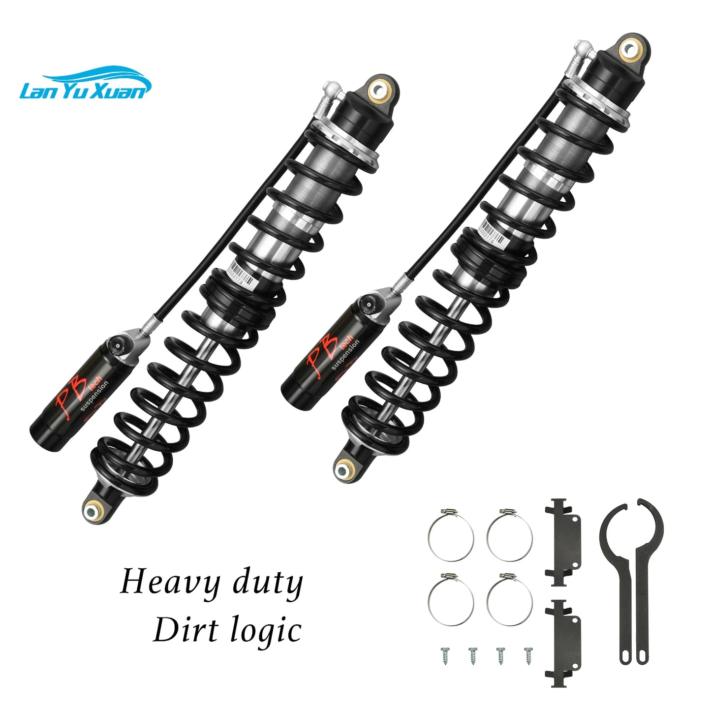 4 inch Suspension Lift Set Shock Absorber+Track Bar+Sway Bar Link+Long