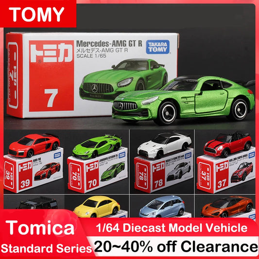 Takara Tomy Tomica 1/64 Mini Diecast Alloy Model Car Toys Metal Sports