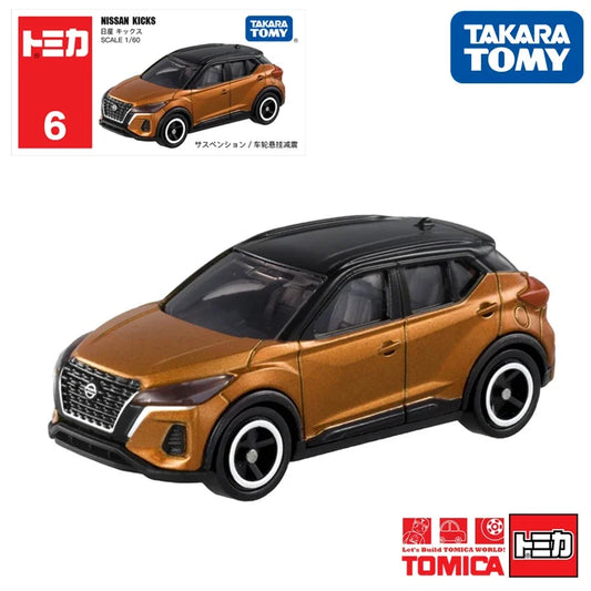 Takara Tomy Tomica No.6 Nissan Kicks Cars Hot Pop 1/64  Car Alloy